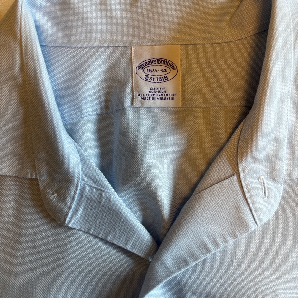 Brooks Brothers Light Blue Dress Shirt